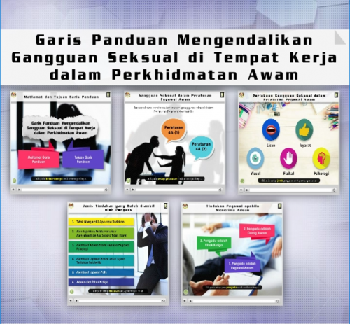 Garis Panduan Mengendalikan Gangguan Seksual Di Tempat Kerja Dalam Perkhidmatan Awam