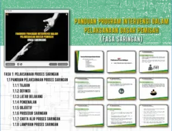 Panduan Program Intervensi Dalam Pelaksanaan Dasar Pemisah (Fasa Saringan)
