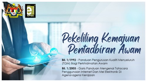 PEKELILING KEMAJUAN PENTADBIRAN AWAM (Bil. 1/1992 dan Bil. 1/2003)