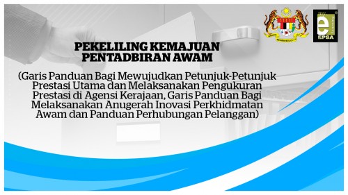 PEKELILING KEMAJUAN PENTADBIRAN AWAM (Bil. 2/2005, Bil. 1/2006 dan Bil. 1/2008)