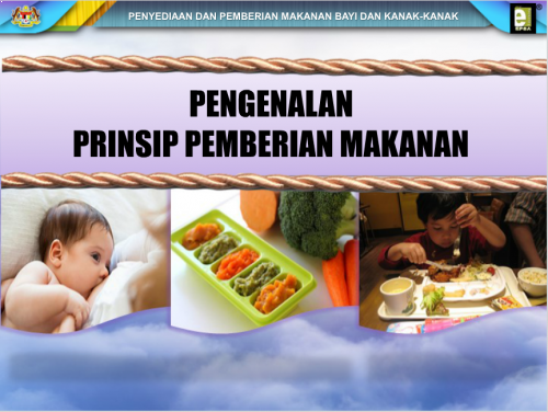 Penyediaan Dan Pemberian Makanan Bayi Dan Kanak-Kanak