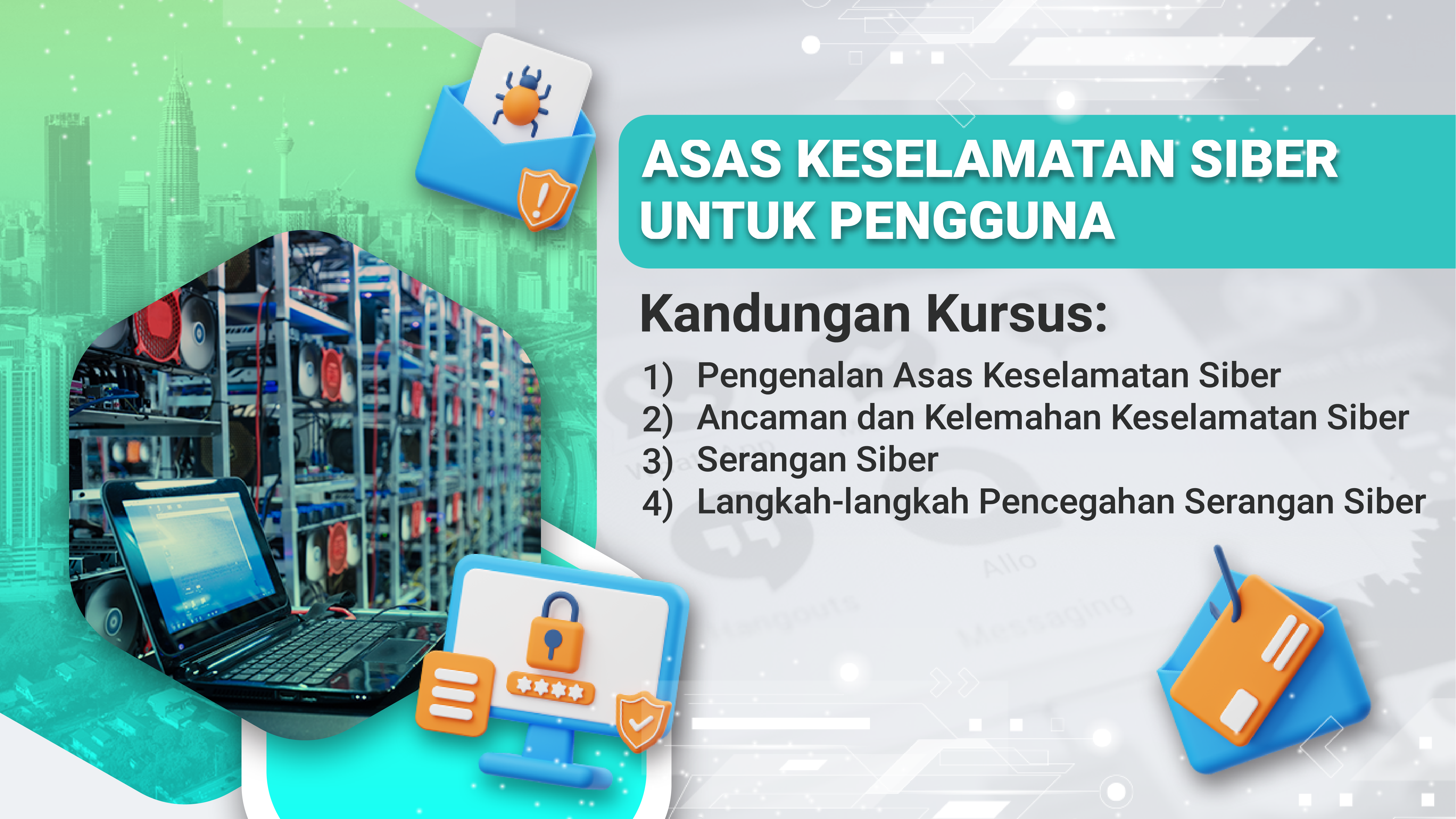 Asas Keselamatan Siber untuk Pengguna